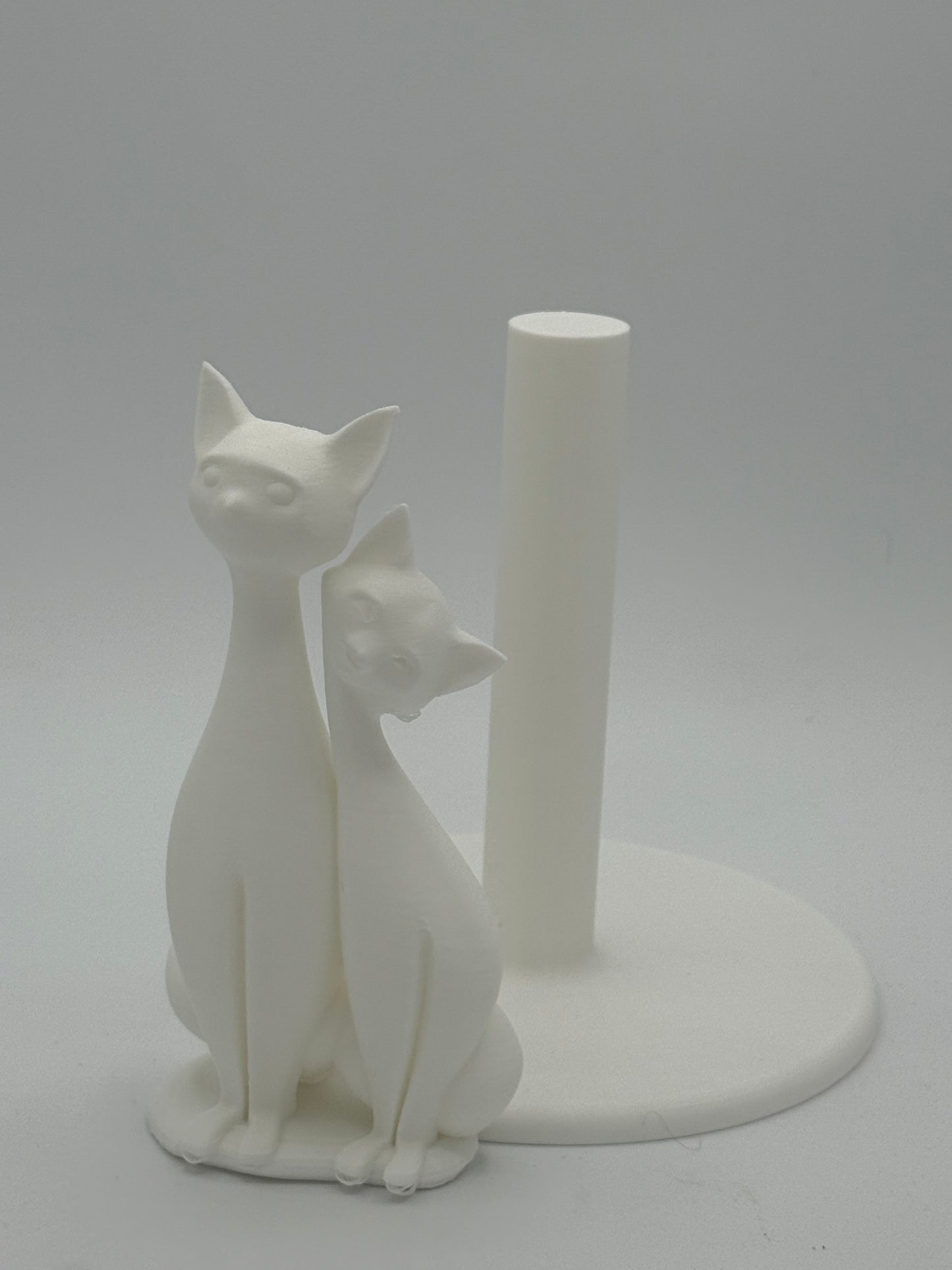 Whisker Buddies 3D Printed Paper Towel Holder