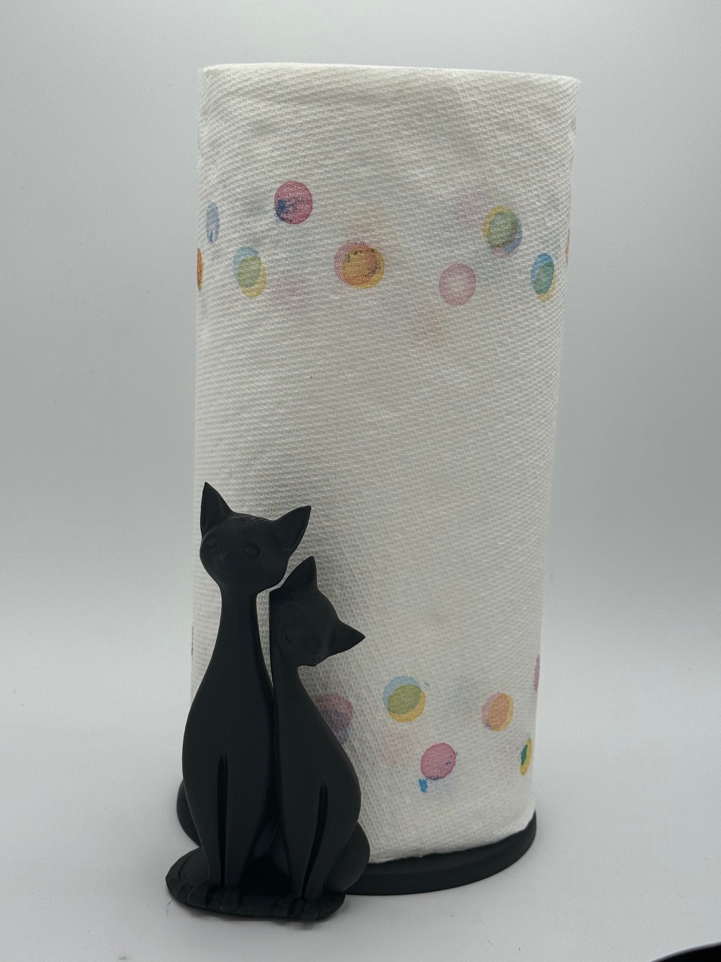 Whisker Buddies 3D Printed Paper Towel Holder