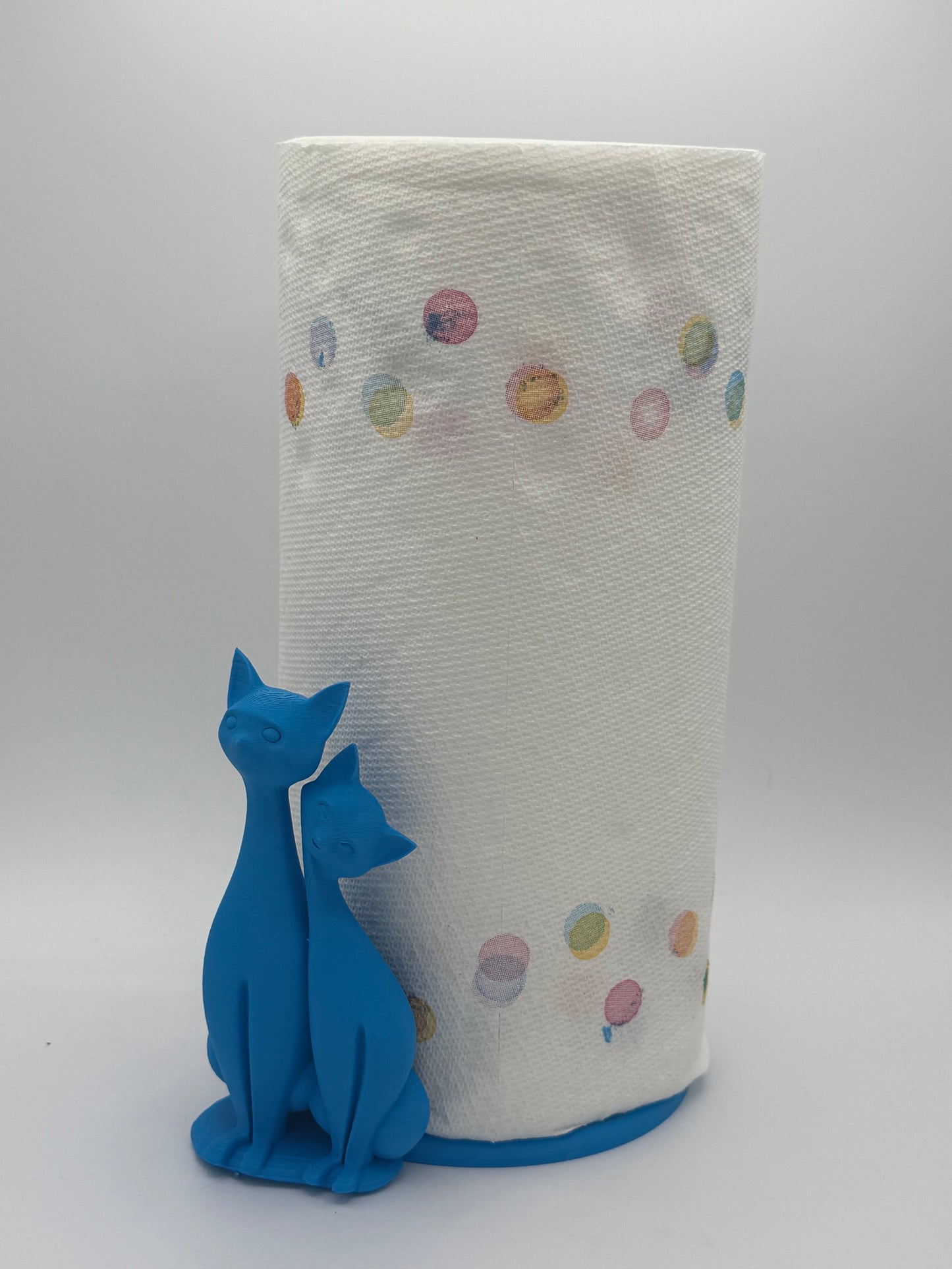 Whisker Buddies 3D Printed Paper Towel Holder
