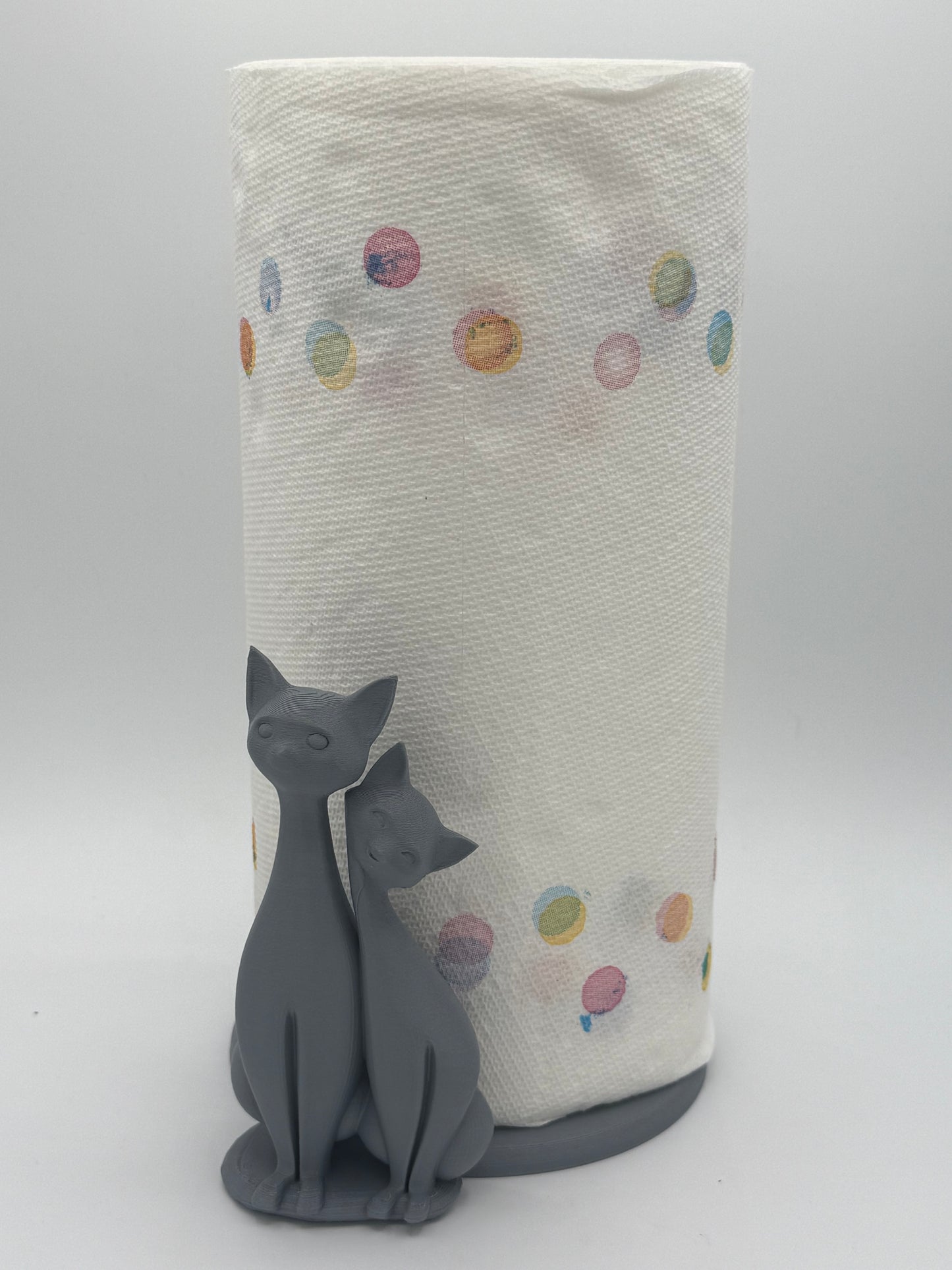 Whisker Buddies 3D Printed Paper Towel Holder