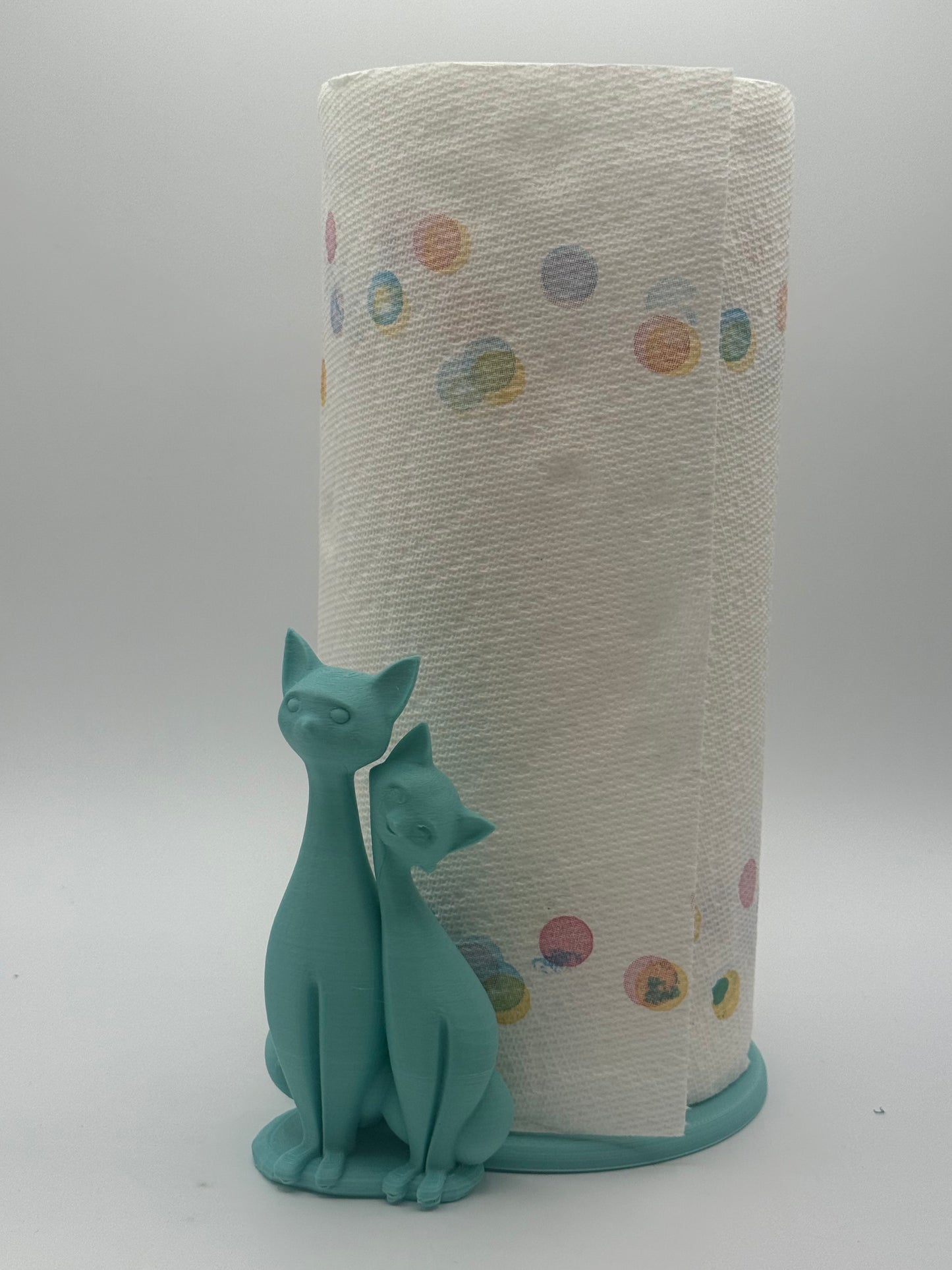 Whisker Buddies 3D Printed Paper Towel Holder