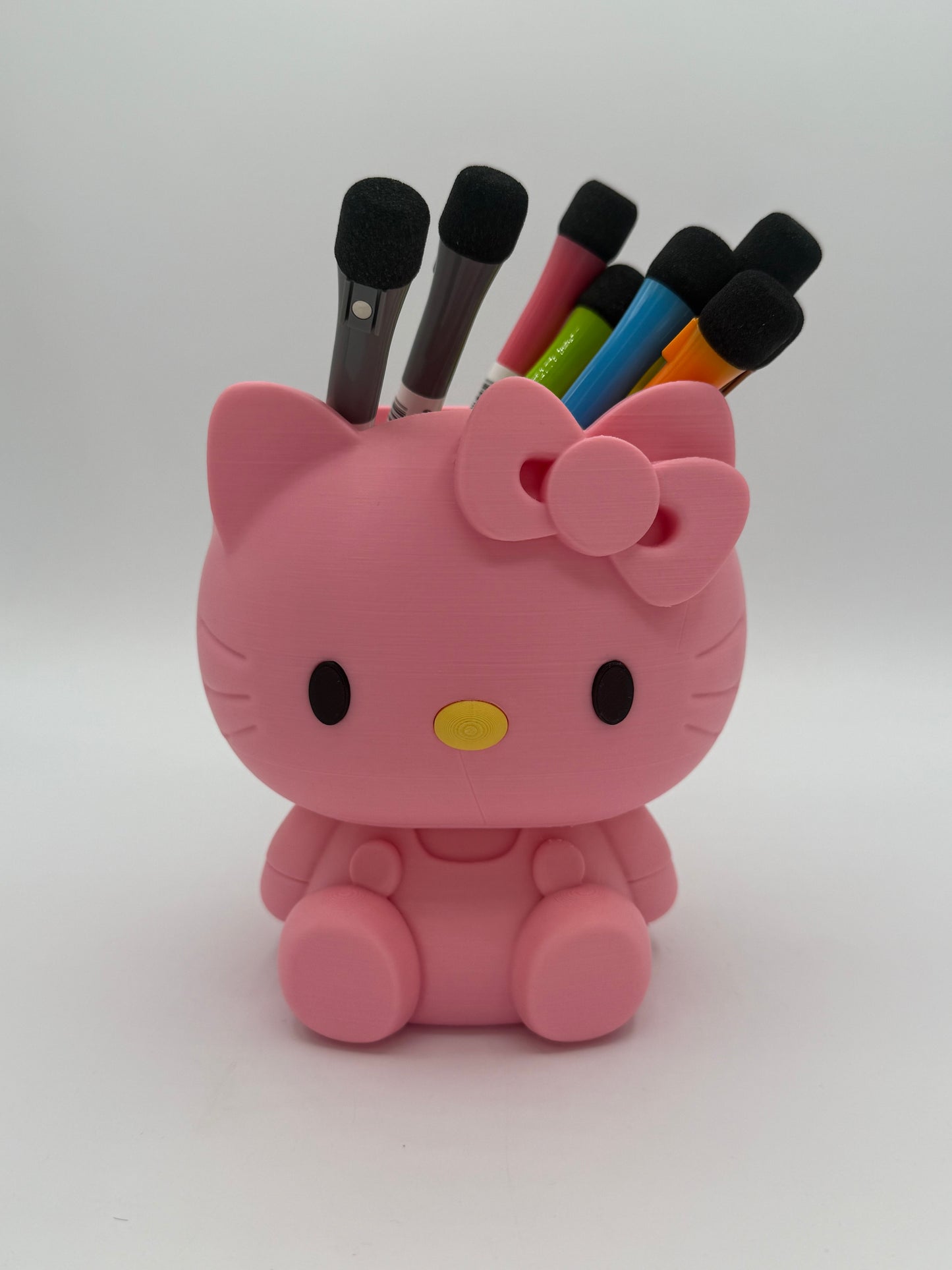 π 3-Pack 3D Printed Hello Kitty Set β Pen Holder, Storage Tray & Keychain π