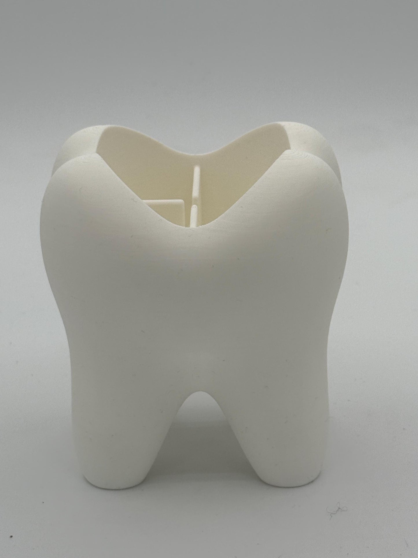 Tooth shaped toothbrush holder, Brush holder tooth shaped