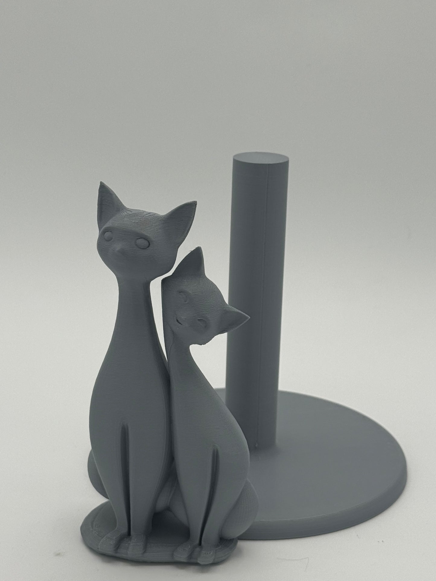 Whisker Buddies 3D Printed Paper Towel Holder