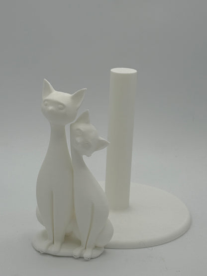 Whisker Buddies 3D Printed Paper Towel Holder