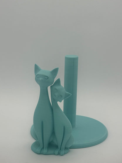 Whisker Buddies 3D Printed Paper Towel Holder