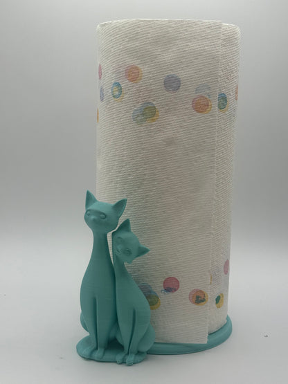 Whisker Buddies 3D Printed Paper Towel Holder