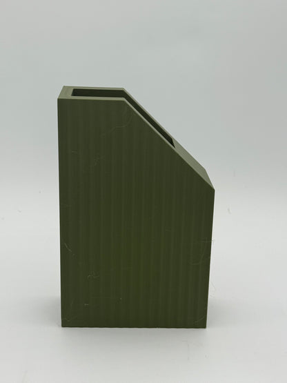 Archive Chic Vase – 3D Printed File Box-Inspired Design