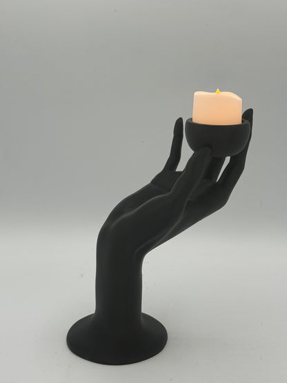 3D Printed Realistic Hand Tealight Holder