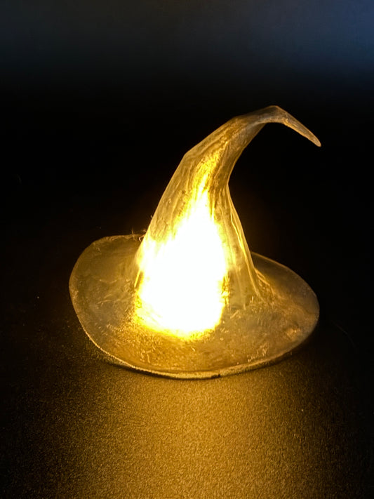 Set of 2 3D Printed Witch Hat Tealight Covers