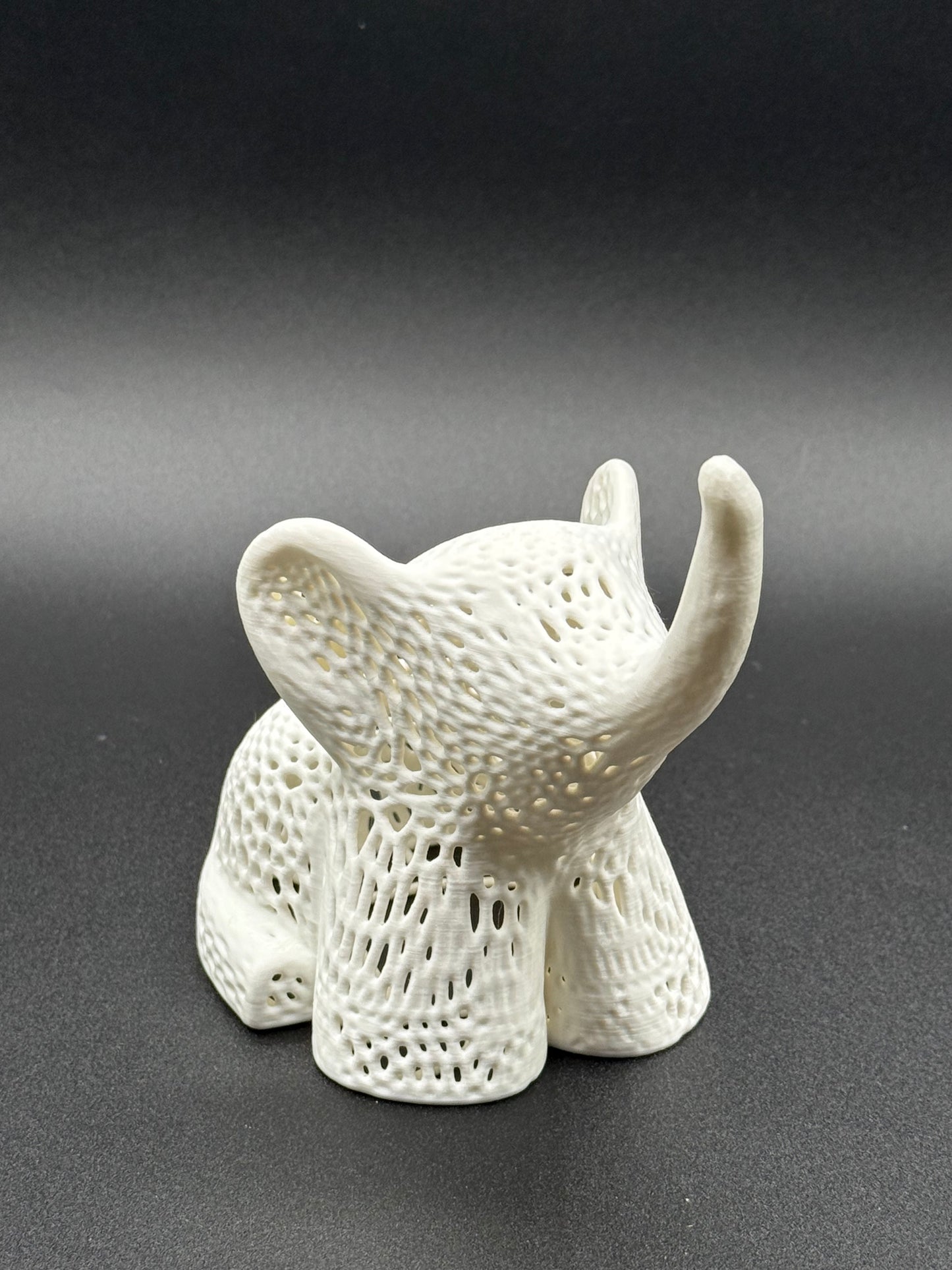 3D Printed Elephant Tealight Cover