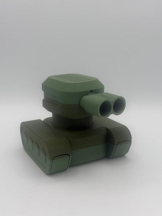 3D printed air pressure toy tank