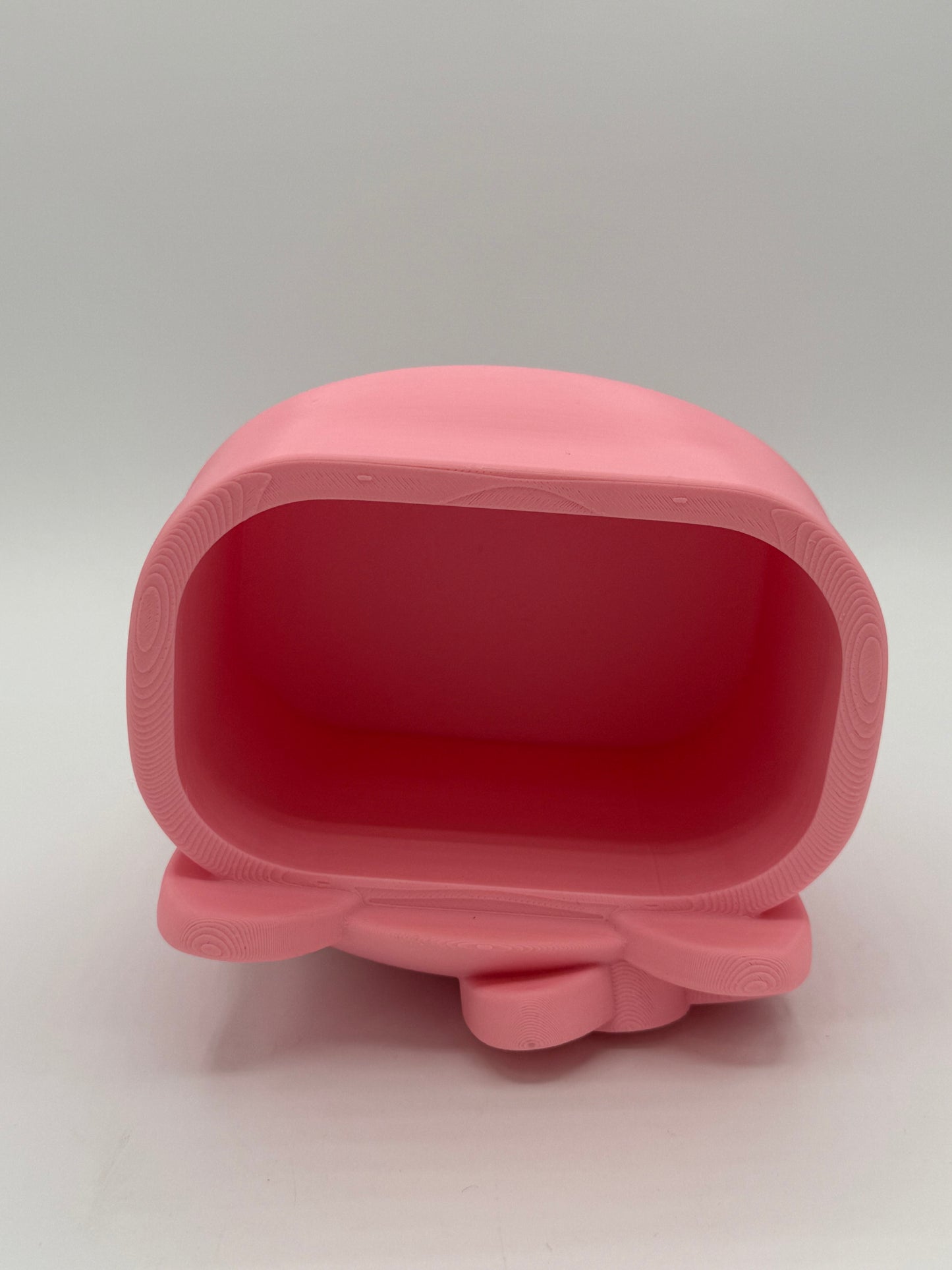 3D Printed Pink Kitty Storage Organizer – Cute & Functional Desk Companion