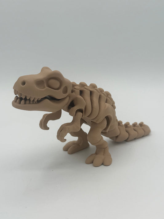 3D Printed Flexi T-Rex Dinosaur Toy – Fully Articulated Collectible