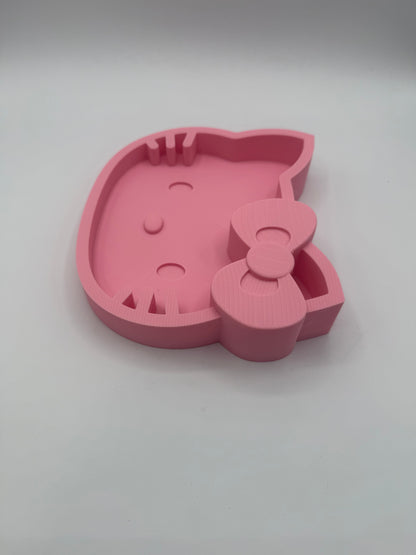 🎀 3D Printed Hello Kitty Face Storage Tray 🎀