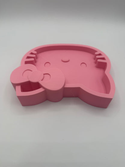 🎀 3D Printed Hello Kitty Face Storage Tray 🎀