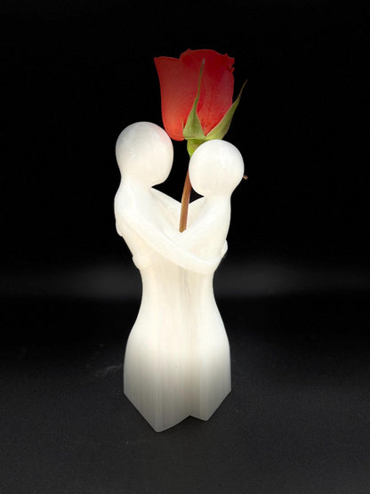 Hugging flower vase, Valentines Day vase, romantic flower vase, roses, couples vase, Great Gift Idea