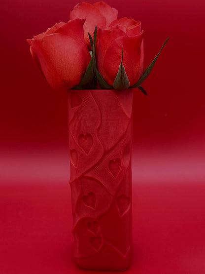 Heart flower vase, Valentines Day vase, love vase, flower vase, Great Gift Idea