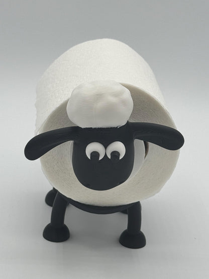 Shaun the Sheep toilet paper holder, funny toilet paper holder, Shaun The Sheep funny gift, Wallace & Gromit. Decorative gift idea.