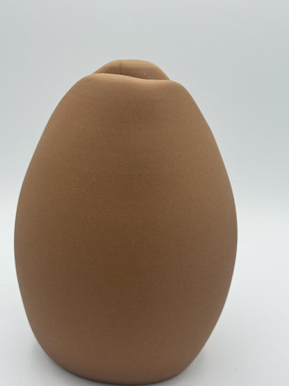Coffee Bean vase, Abstract vase, coffee bean design,