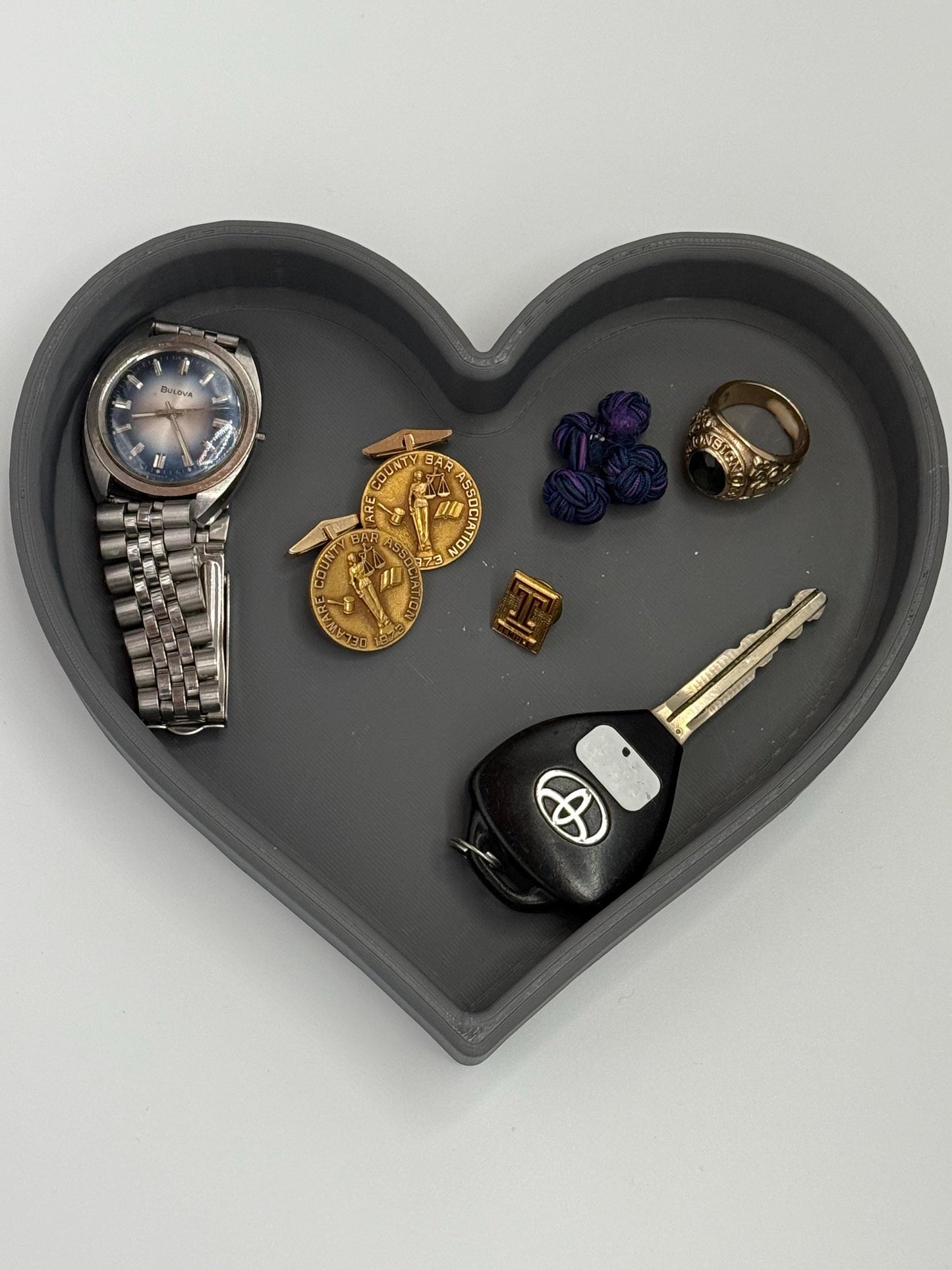 Heart shaped multi use tray, Heart shaped tray, love themed tray, Valentines Day Gift
