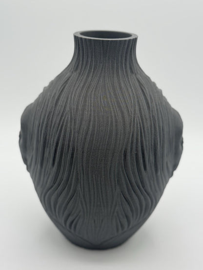 The Scream vase, inspired by Edvard Munch's "The Scream", unique design, flower vase, plant vase