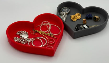 Heart shaped multi use tray, Heart shaped tray, love themed tray, Valentines Day Gift