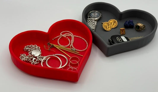 Heart shaped multi use tray, Heart shaped tray, love themed tray, Valentines Day Gift