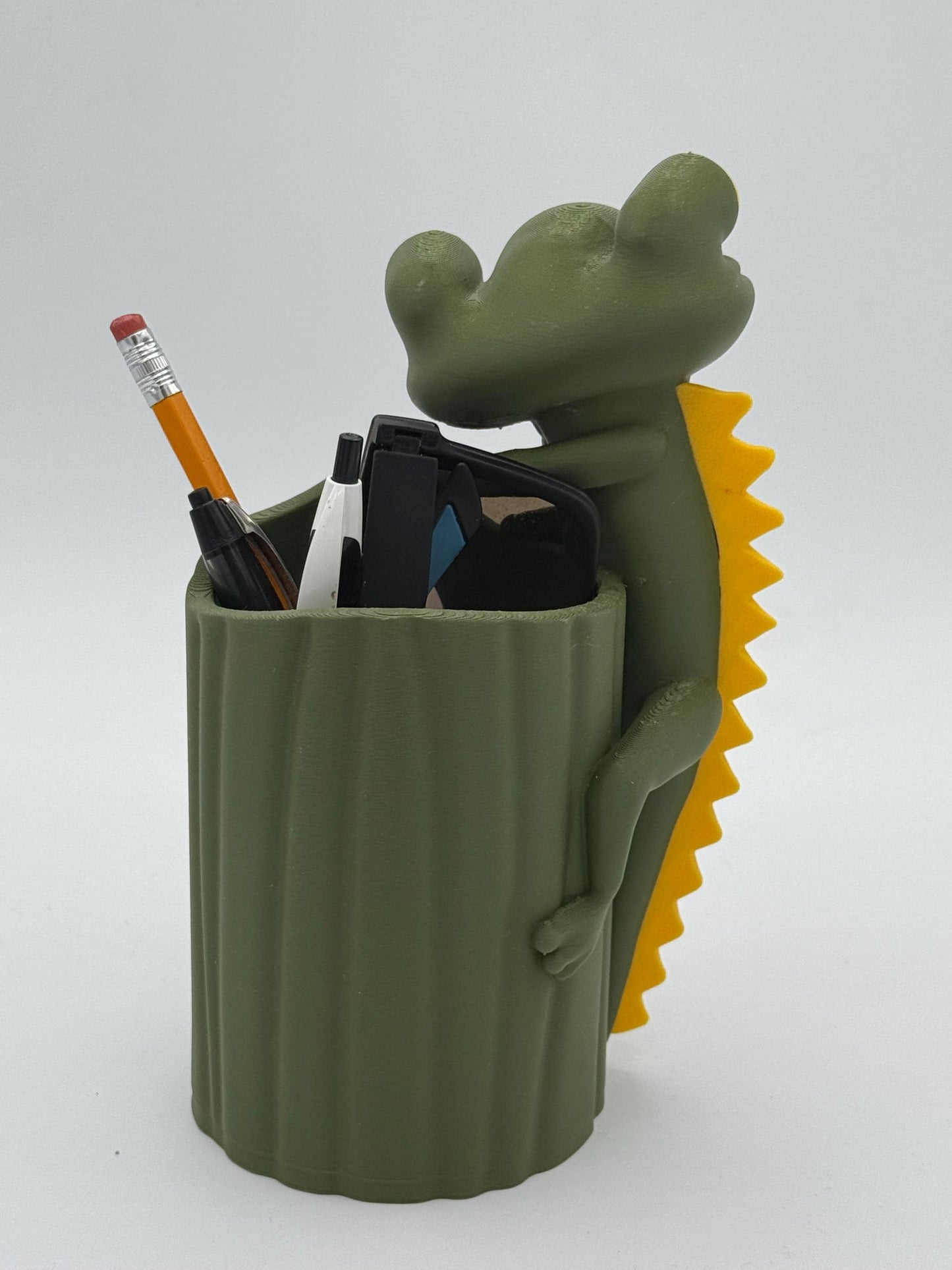 Unique Gecko Themed Storage cup, Funny gecko cup, gecko vase