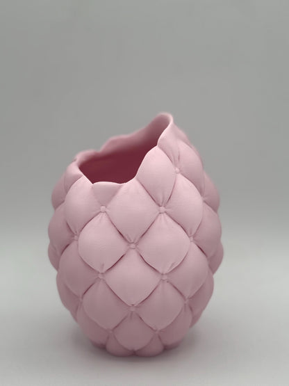 The Cushion Elegance Vase – A 3D-Printed Masterpiece of Intricate Design