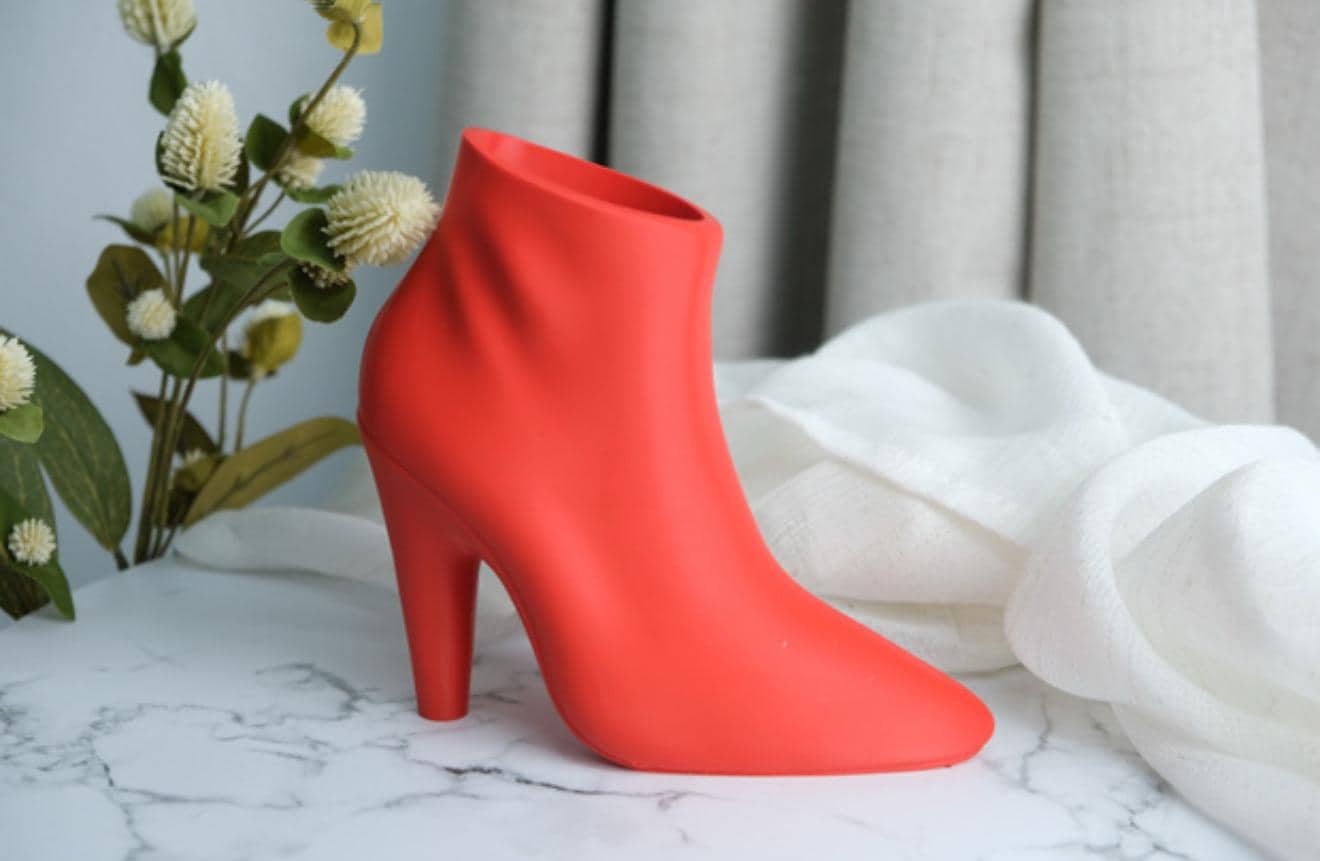 Elegant High Heel Shoe Vase – Chic & Stylish 3D Printed Decor