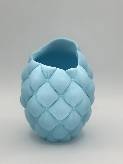 The Cushion Elegance Vase – A 3D-Printed Masterpiece of Intricate Design
