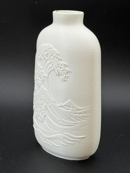 Ride the Wave – 3D Printed Vase Inspired by Hokusai’s Iconic Artwork
