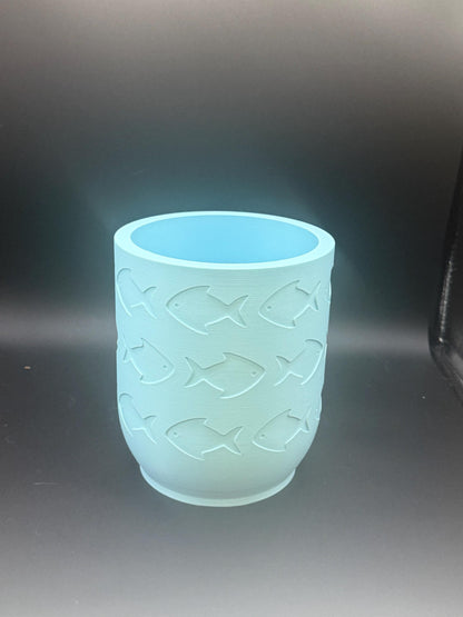Catch of the Day – Fishy Vase & Storage Cup Combo