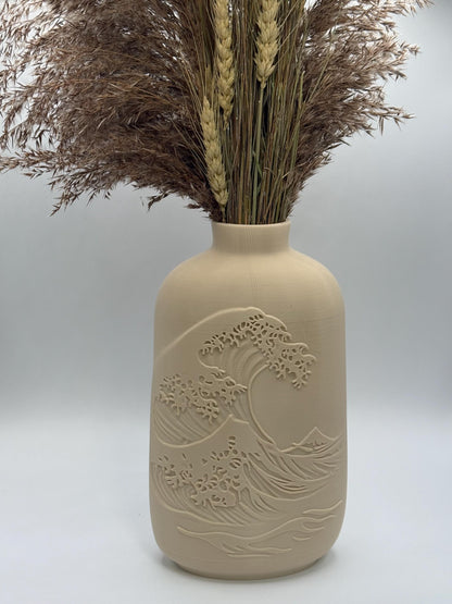 Ride the Wave – 3D Printed Vase Inspired by Hokusai’s Iconic Artwork