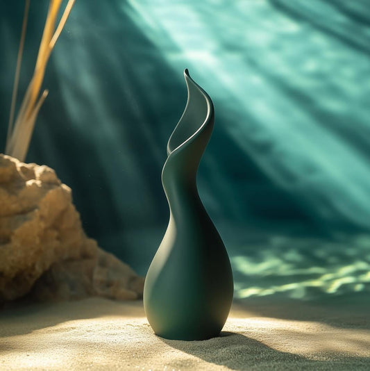 Underwater Plant Bud Vase – 3D Printed Organic Elegance