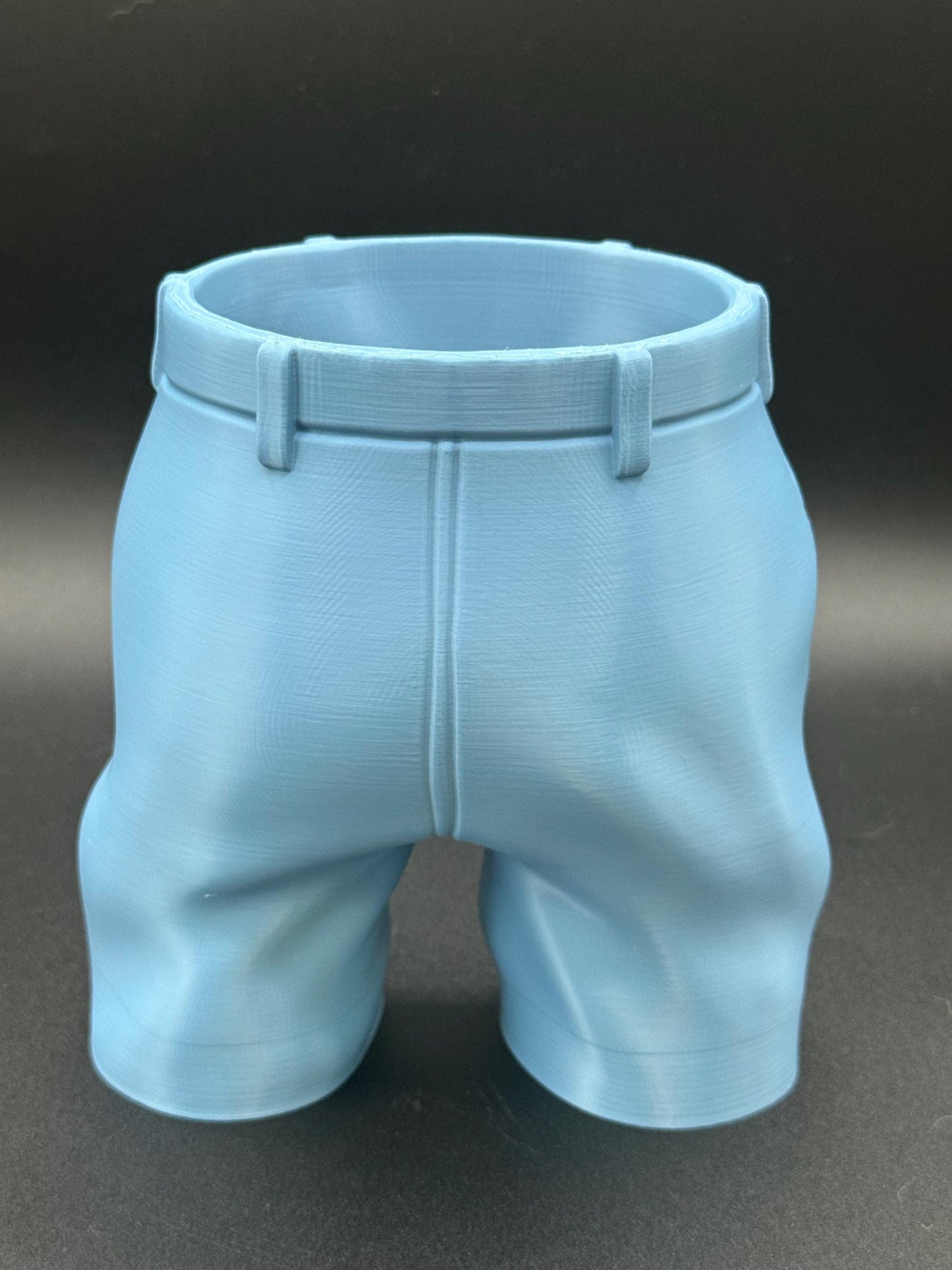 Denim-Inspired Vase – 3D Printed with Style and Attitude