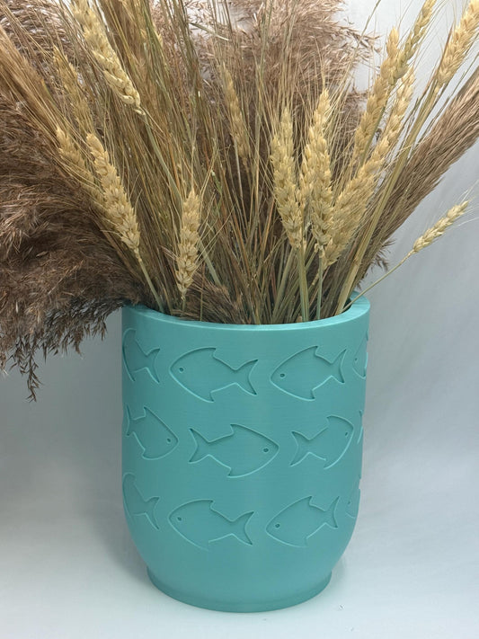 Catch of the Day – Fishy Vase & Storage Cup Combo