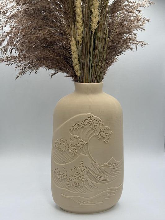 Ride the Wave – 3D Printed Vase Inspired by Hokusai’s Iconic Artwork