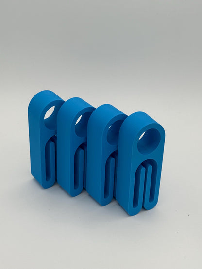 4pk Extra large minimal clips -  for sealing bags for home and garden, Great Gift Idea