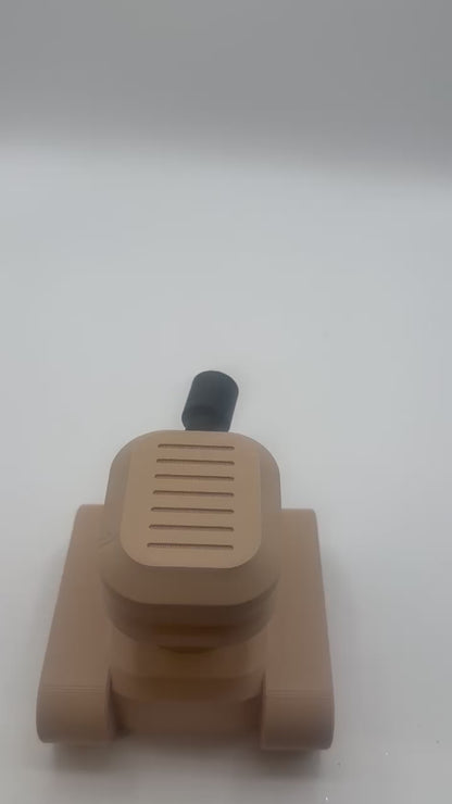 3D printed air pressure toy tank